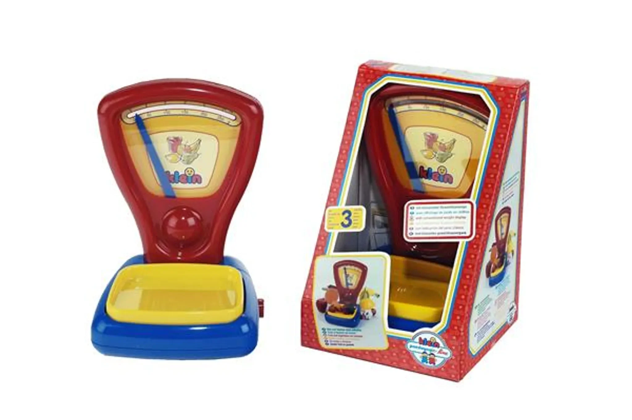 Zeigerwaage aus Kunststoff – Obst- & Gemüsewaage
